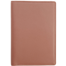 RIFD Blocking Cards Royce RFID Blocking Vaccine Card Passport Wallet - Tan