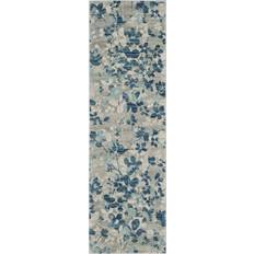 Carpets & Rugs Safavieh Evoke Collection Gray, Blue 26x84"