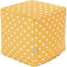 Majestic Home Goods Ikat Dot Pouffe 17"