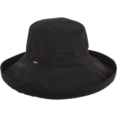 Cotton Hats Scala Women's Big Brim Sun Hat - Black