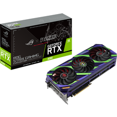 12 GB - GeForce RTX 3080 Grafikkort ASUS GeForce RTX 3080 ROG Strix Gaming OC Evangelion Edition 2xHDMI 3xDP 12GB