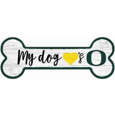 Fan Creations Oregon Ducks Team Dog Bone Sign