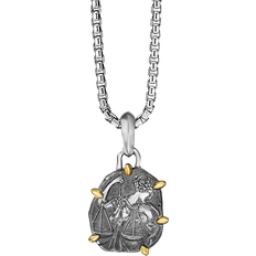 Zodiac Signs Necklaces David Yurman Zodiac Capricorn Amulet - Silver