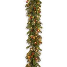 National Tree Company Wintry Pre-Lit Garland