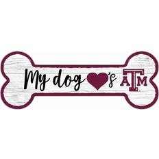 Fan Creations Texas A&M Aggies Team Dog Bone Sign