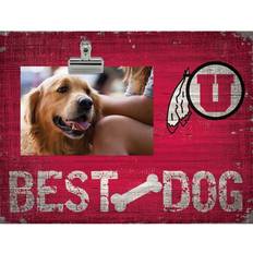 Fan Creations Utah Utes Best Dog Clip Photo Frame