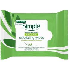 Simple Ansiktsrengöring Simple Wipes Exfoliating Bio 6x 20pc