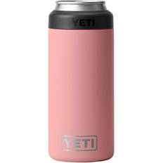 Steel Bottle Coolers Yeti Rambler Colster Slim Sandstone Pink Bottle Cooler