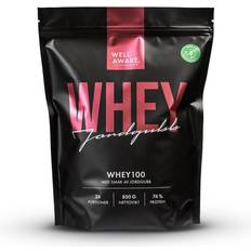 WellAware Proteinpulver WellAware Whey 100 Jordgubb 850g