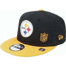 New Era NFL Svart Snapback Keps - Musta/Yellow