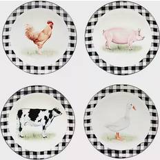 Certified International On The Farm Salad Dish 4pcs