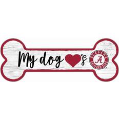 Fan Creations Alabama Crimson Tide Team Dog Bone Sign Board