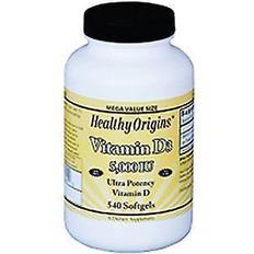 Healthy Origins Vitamin D3 5000 IU 540 Softgels