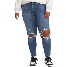 Levi's 711 Skinny Jeans Plus Size - Lapis Decibel