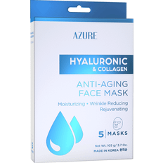 Hyaluronic & Collagen Anti-Aging Sheet Face Mask 5-pack