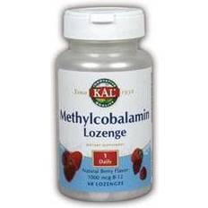 Kal B-12 Methylcobalamin Berry 1000 mcg 60 Lozenges 60 pcs