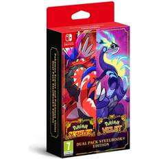 Pokémon Scarlet and Violet Dual Pack - Steelbook Edition (Switch)