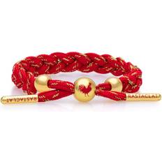 Rastaclat LNY Rooster Braided Bracelet - Red/Gold