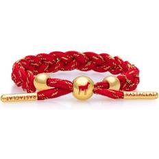 LNY Sheep Braided Bracelet - Red/Gold