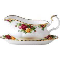 Geschirrspülen von Hand Saucieren Royal Albert Old Country Roses Sauciere