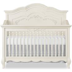 Pink Cribs Evolur Aurora 5-in-1 Convertible Crib 32x58"