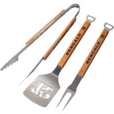 Handwash Barbecue Cutlery YouTheFan Cincinnati Bengals Barbecue Cutlery 3pcs