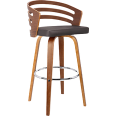 Brown Chairs Armen Living Jayden Bar Stool 35"