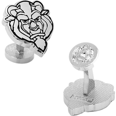 Disney Men Jewelry Disney Classic Beast Head Cufflinks - Silver/White/Black