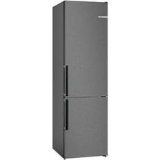 Bosch KGN39VXCT Svart, Grå, Rustfritt stål