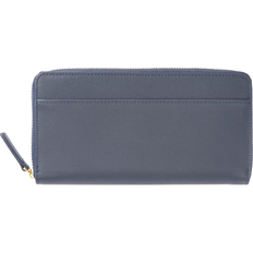 Royce RFID Blocking Continental Wallet - Blue