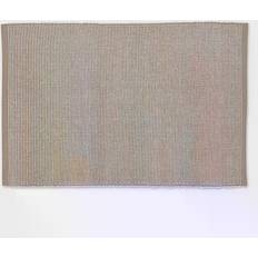 2-Tone Ribbed 6-Pack Place Mat Beige, White (33.02x48.26cm)