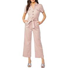 Paige Anessa Jumpsuit - Vintage Rouge Glow