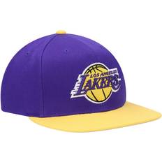 Purple - Sportswear Garment Caps Mitchell & Ness Los Angeles Lakers Area Code Snapback Hat Men - Purple