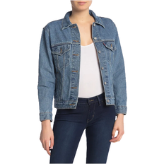 Levi's Ex-Boyfriend Trucker Jacket - Concrete Indigo/Medium Wash