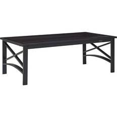 Black - Rectangle Coffee Tables Crosley Kaplan Coffee Table 26.4x26.5"