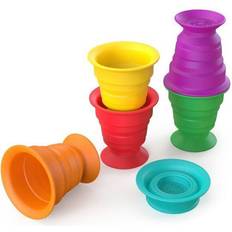 Baby Einstein Jouets de bain Baby Einstein Stack & Squish Cups 6pcs