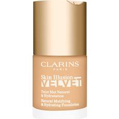 Clarins Bases de maquillaje Clarins Skin Illusion Velvet Foundation 105N