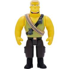 Super7 Lelut Super7 The Simpsons McBain Commando 3 3/4-Inch ReAction Figure