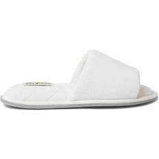 Microfiber Slippers Dearfoams Beatrice Velour - Alabaster