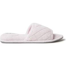 Pink Slippers Dearfoams Microfiber Terry - Fresh Pink