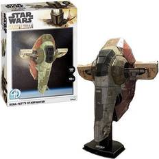 Familie 3D-puslespill Star Wars Boba Fett's Starfighter Paper 130 Pieces