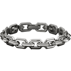 David Yurman Men Jewelry David Yurman Deco Link Bracelet - Silver