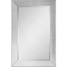 Mirrors Empire Art Direct Bling Beveled Glass Rectangle Wall Mirror Wall Mirror 24x36"