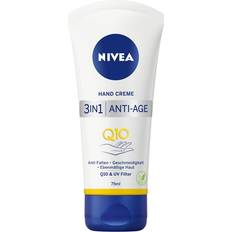 Trockene Hautpartien Handcremes Nivea Q10 3-in-1 Anti-Age Hand Creme 75ml