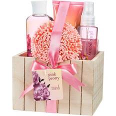 Calming Gift Boxes & Sets Freida & Joe Pink Peony Spa Bath Gift 5-pack 5-pack