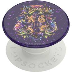 Popsockets Glitter Hogwarts Floral Phone Grip PopGrip Purple
