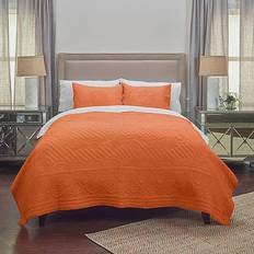 Twin XL Quilts Rizzy Home Moroccan Quilts Orange (218.44x177.8)