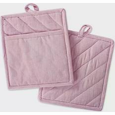 Pot Holders on sale DII Solid Chambray Pot Holder Pink (22.86x20.32)