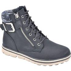 Blue - Women Lace Boots Cliffs Kelsie - Blue