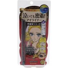 KissMe Heroine Make Smooth Liquid Eyeliner Super Keep Waterproof #03 Brown Black 0.014 fl oz (0.4 ml)